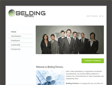 Tablet Screenshot of beldingpartners.net